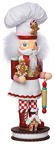 Kurt S. Adler Lebkuchen-Koch-Nussknacker, 38,1 cm