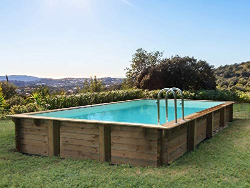 Piscina Rectangular de Madera Murano - 12.20 x 6.20 x 1.44 m