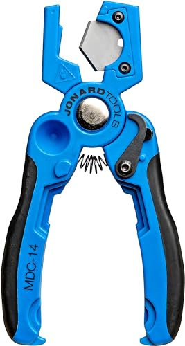 Jonard Tools MDC-14 Cortador de tubos de microconducto (el color puede variar)