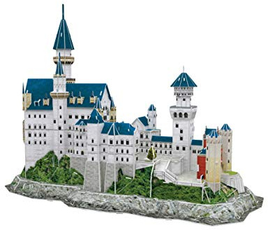 World Brands Castillo Neuschwanstein, Puzzles para Adultos, Maquetas para Montar, Rompecabezas 3D, Regalos Divertidos, Cultura, Viajar Desde Casa (DS0990H)
