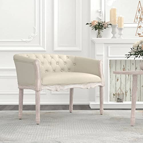 Xichuzi Banco, Bancos Baul para Dormitorio, Banco Vestidor, Banquetas, Bancos para Cocina, Banco Auxiliar Cocina, Banco Vestuario, de Tela 98x56x69 cm