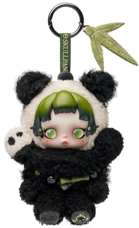 POP MART SKULLPANDA Lazy Panda Plush Doll Pendant 1 PC Articulated Character Premium Design Gifts for Women Fan-Favorite Collectible Art Toy Action Figure