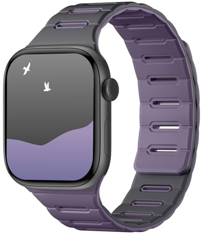 Bandletisk dubbelsidig vändbar magnetisk kompatibel med Apple Watch Band