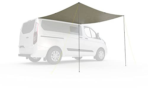 Tatonka Van Tarp TC (250 x 250 cm) - Vordach für Camping-Busse verschiedener Herstellermarken - Zur Befestigung in Kederschienen (7 BZW. 3,5 mm) - Aus Baumwollmischgewebe