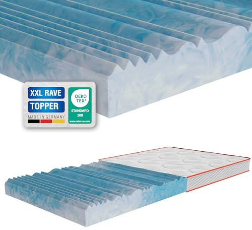 ARBD Boss Topper | 6-11 cm Gesamthöhe | Verschiedene Modelle | Made in Germany (H3 - XXL Rave 11cm, 90 x 200 cm)