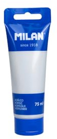 MILAN® Tubo 75 ml pintura acrílica plata