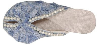 HAOLEI Flat Sandals for Women Closed Toe Hessian Wide Fit Sandals & Slides Ladies UK Sale Clearance Ethnic Backless Sandals Open Toe Slip On Casual Summer Espadrilles Mules Clogs Beach Pool Shoes