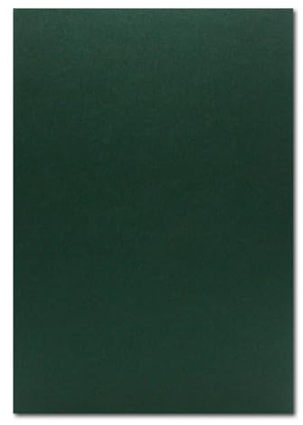 50 DIN A4 pysselkartong – tallgrön (grön) – 225 g/m² – 21 x 29,7 cm – lerpapper fotokartong pysselpapper tonkartong – färger glad