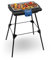Moulinex Accessimo Barbecue Elettrico da Tavolo con Piedi, Barbecue Esterno, Facile Pulizia, Vaschetta Acqua, Riduzione del fumo e odori, Made in France BG135812