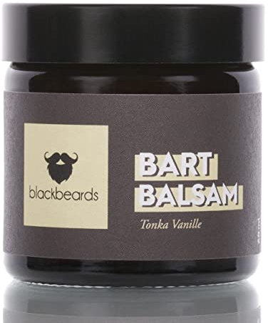blackbeards Bartbalsam Tonka-Vanille ● Herber, leicht süßer Duft ● Sheabutter & Jojobaöl ● Bartpflege vom 3-Tage-Bart bis Vollbart ● Für einen weichen, gepflegten Bart ● Handarbeit aus Deutschland
