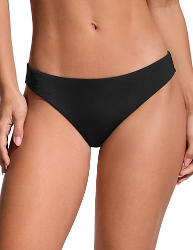 CRZ YOGA Low Waisted Bikini Bottoms Black 14