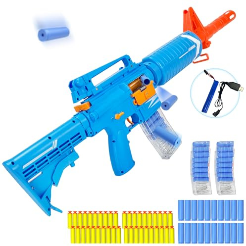 Spielzeug Pistole, Elektrische Spielzeugpistole Magazin, Toy Gun - Blue