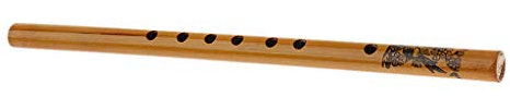 Bambus-Shakuhachi-Flöte, 33 cm, traditionelles japanisches vertikales Holzblasinstrument für Anfänger und Profis, handgefertigt, Zen-Meditationsflöte Geschenk