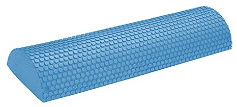 SZLIFE Mezza Foam Roller Rullo Massaggio Muscoli Allenamento Equilibrio Eva Alta Densità Galleggiante Antiscivolo Resistente Adatto per Palestra Casa Y, Blu 45 cm x 7,5 cm