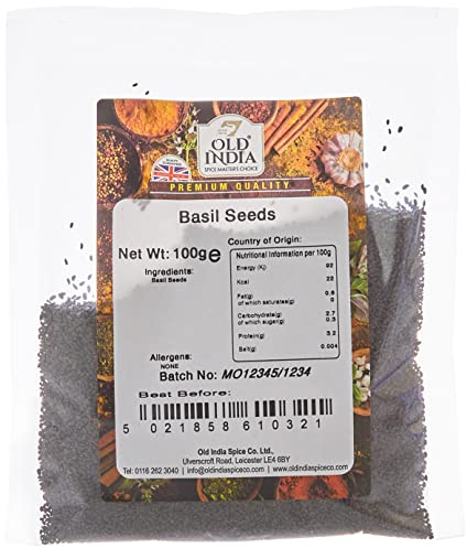 Old India Basil Seeds 100g