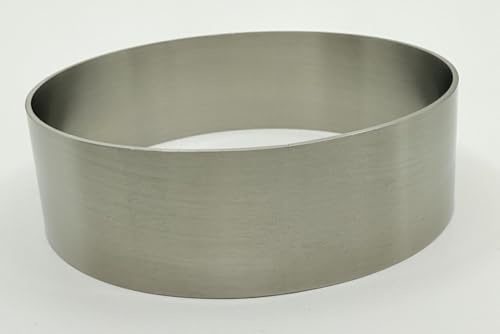 Oxnfeia® Burgerring 1 st rostfritt stål ring rostfri tårtring köksring matning dessertring pattering bakring hamburgare pilbåge ring serveringsring