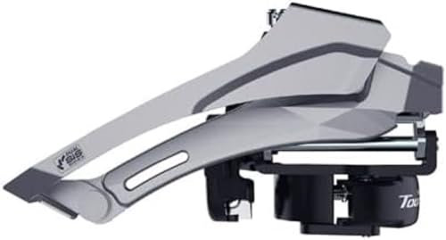 FD-TY606 Tourney Front Mech Double Top Swing Dual Pull 63-68 für 46T Schwarz