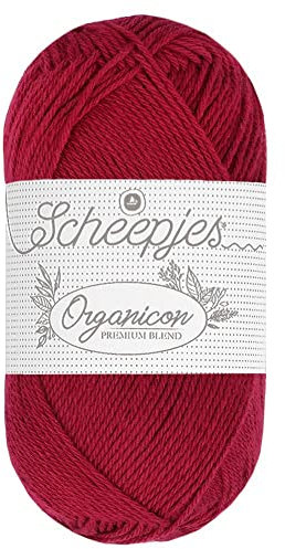 Scheepjes - Scheepjes 243 Kirsche Marmelade Organicon Garn - 1x50g