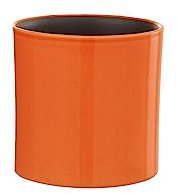 J-Line Pot De Fleurs Flexible Ceramique Orange Extra Small