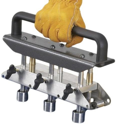 Bewinner Drei Stationen Kantenroller Zum Biegen von Metalldachmaterialien Im Winkel von 0–90 Grad, Blechkantenroller, Geeignet für 13–130 Mm Biegen