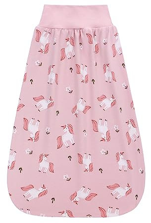 LAT LEE AND TOWN Baby Schlafsack Baby Strampelsack Sommerschlafsack Baby Schlafsack mit breitem Bund für Mädchen Jungen