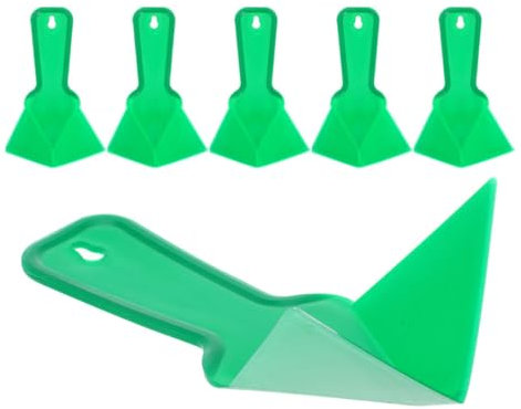 jojofuny 6pièces Outil De Plastique Léger Et Portable Pour Plâtre Truelle Pour Intérieurs Et Extérieurs Élimination De Boue Finition Précise Et Confort Ergonomique