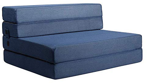 Milliard Schlafsofa Bettcouch, Klappmatratze Mit Schlaffunktion, Perfekt für Wohnzimmer, Schlafzimmer und Gästes (190 x 90 cm)