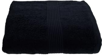 Julie Julsen Saunatuch Strandtuch in 26 Farben erhältlich weich und saugstark Schwarz 80 x 200 cm