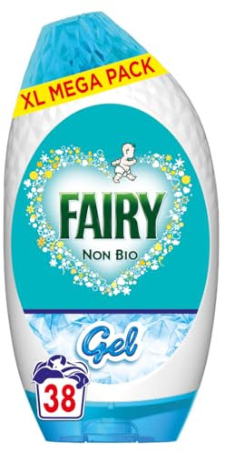 Fairy Non Bio Laundry Detergent Gel, 38 Washes 1.254 L, Voted Number 1 For Sensitive Skin