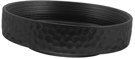 BESTonZON Pot De Fleurs Rond Céramique Jardinière Intérieur pour Bonsaï Pot Simple De Bureau Facile à Nettoyer