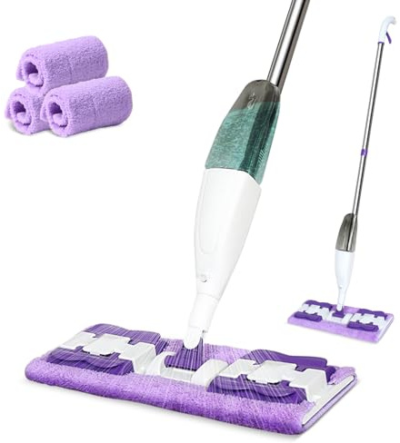 Unipampa Scopa Lavapavimenti a Spruzzo, Spray Mop, Mocio Lavapavimenti