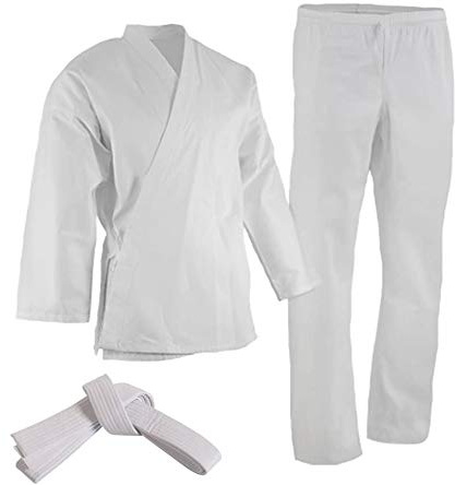 TMA Adult &Kids Karate Suit 7oz Uniform+Free Belt Martial Arts Childrens Mens Gi (0000)