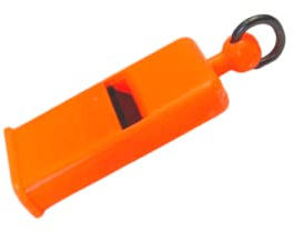 Zepre Fischietto per Cani German Arancio Fluo conf. da 2 pz.