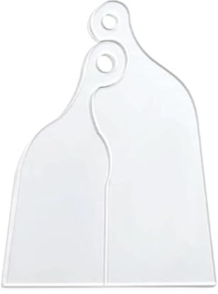 Modèle de conception de planche à découper - Modèle de routeur transparent, outil de modèle de forme de planche à découper | Outil de guidage de gabarit en acrylique Transparent, modèle de routeur de
