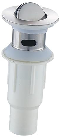Tapón de Fregadero de Acero Inoxidable Plata Tapa Abatible