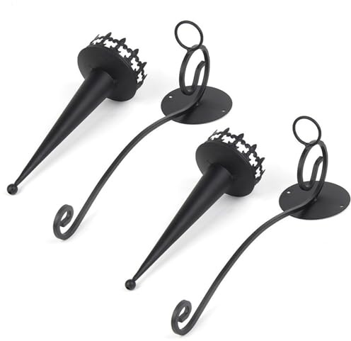 Portacandele da parete – Portacandele decorativo a colonna, multiuso, per camera da, soggiorno e decorazione per la casa, elegante e funzionale accessorio per candele da parete