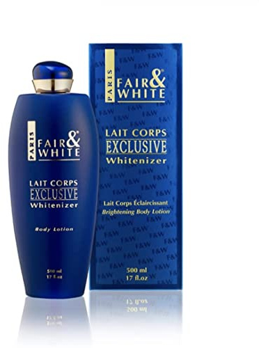 Fair & White Exclusive, Brightening Lotion | 17 Fl oz / 500 ml | For Women and Men