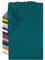 npluseins Microfaser Spannbettlaken – atmungsaktiv und Allergiker geeignet 1519.2192, 90-100 x 200 cm, Petrol