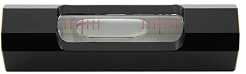 SUOYATE Mini livella a Bolla Portatile 0,02 mm/m Livella a Bolla Alta precisione Livellamento Precisione Misurazione Leggera Strumento di Costruzione Fai-da-Te