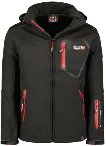 Geographical Norway Tanada Men, Softshell Hombre Hombre, Noir,