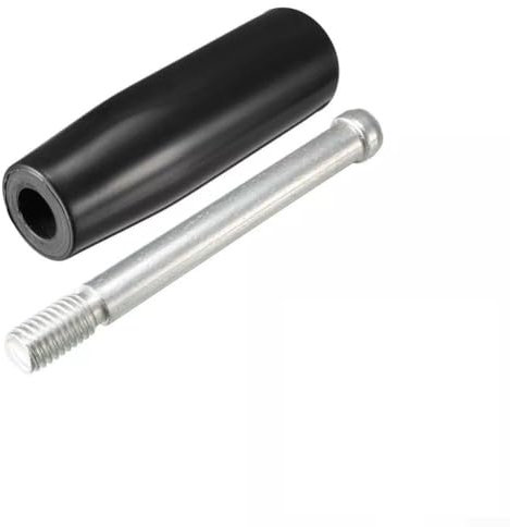 Lecreatekit Lot de 2 poignées de machine à volant tournant avec tige filetée M10 pour fraiseuse et meuleuse