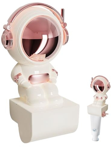 Toothpaste Squeezer | Toothpaste Dispenser - Wall Storage Holder and Easy Dispensing for Home, Hand Cream, Face Wash, and Adults