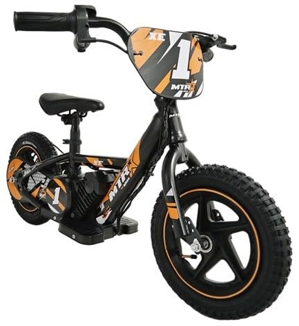 Bicicleta Eléctrica Infantil MTR de 12 Pulgadas de 24V con Motor 150W y batería de Litio para niños Desde 3 a 7 años