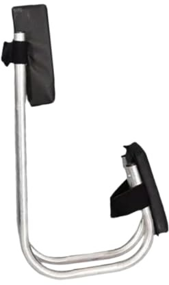 kesurpae Tabouret de Jardin réglable et Portable avec Support pour Les Genoux, Confortable et léger, idéal pour Le Jardinage, Noir, 46.5 x 25.5 x 15. cm