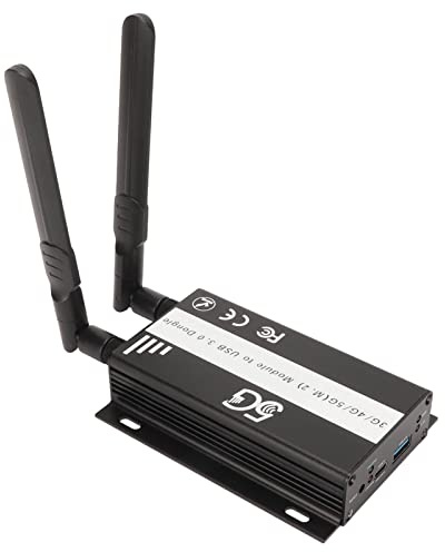 KIMISS Adattatore NGFF M.2 Key B a USB 3.0 con Slot SIM per Moduli LTE 4G 5G, Supporta SIM, NANO, Adattatore USB 3.0 per Uso Desktop e Laptop
