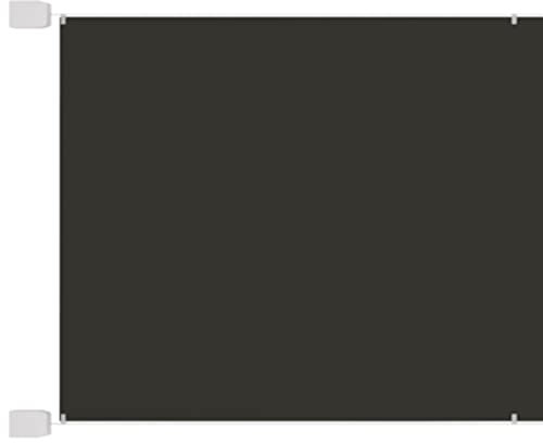 Bussandri Exclusive - Senkrechtmarkise Anthrazit 140x270 cm Oxford-Gewebe