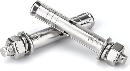 Viti autoperforanti, tasselli a manicotto, ganci ad occhiello M6 M8 M10 M12 M14 M16 Bullone di espansione Acciaio inossidabile 304 6 mm 8 mm 10 mm 12 mm 14 mm 16 mm X 50 65 120 200 mm Set di tasselli