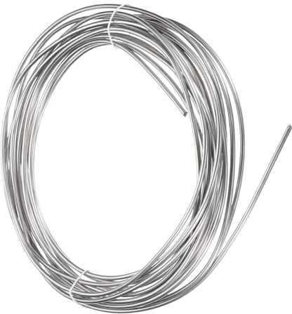 M METERXITY 6 Gauge Stainless Steel Craft Wire, 4.0mm 32.8 ft Bendable