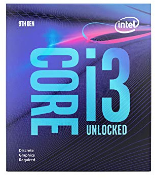 Intel Core i3-9350KF Desktop Processeur 4 Core jusqu'à 4,6 GHz Débloqué sans Processeur Carte Graphique LGA1151 (999F4L)