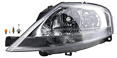 Johns Faro delantero halógeno para Citroen C3 02/2002- Bombilla Izquierda